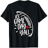 Football Women Football Player Mom Game Day T-Shirt