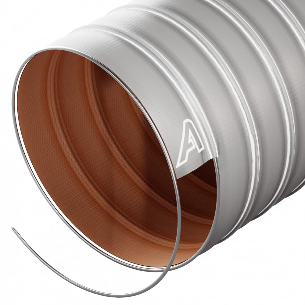 76mm Grey Silicone Air Ducting 2 Metre