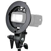 Godox S-Type Bracket Bowens S Mount Holder for Speedlite Flash Snoot Softbox Honeycomb