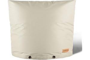 DEMEDO Backflow Preventers Protection, 36”W x 36”H Backflow Winter Cover, Insulated Cover Pouch for Irrigation Backflow Valve, Sprinkler Valves in Snow or Sun Exposure, Winterizing Backflow Preventers – Sand