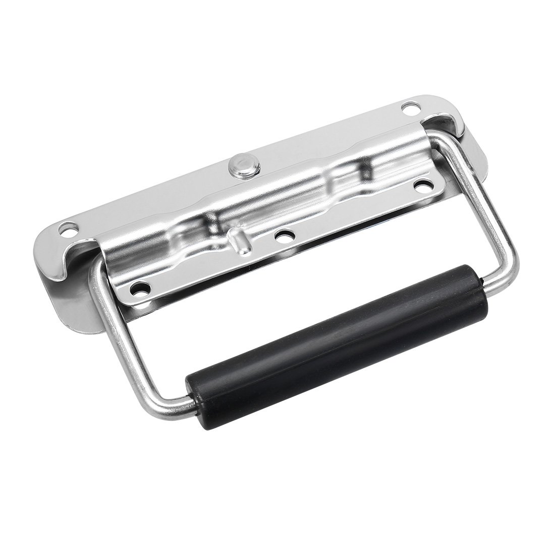sourcing map 140mmx40mm Stainless Steel Toolbox Case Chest Ring Pull Handle Silver Tone, 122mm Ring
