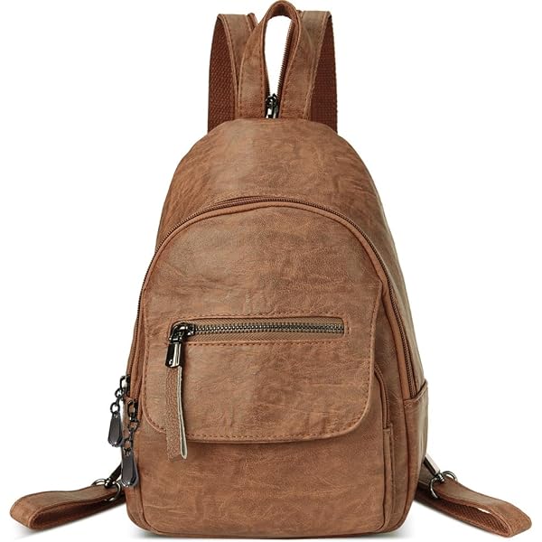 Amazon.com | The Sak Geo Sling Backpack - Leather Women display picture 2