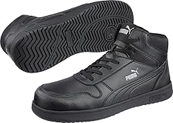 PUMA Men's Frontcourt Black Mid Eh Industrial