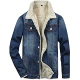 Denim Jackets Trendy XU Winter Men 