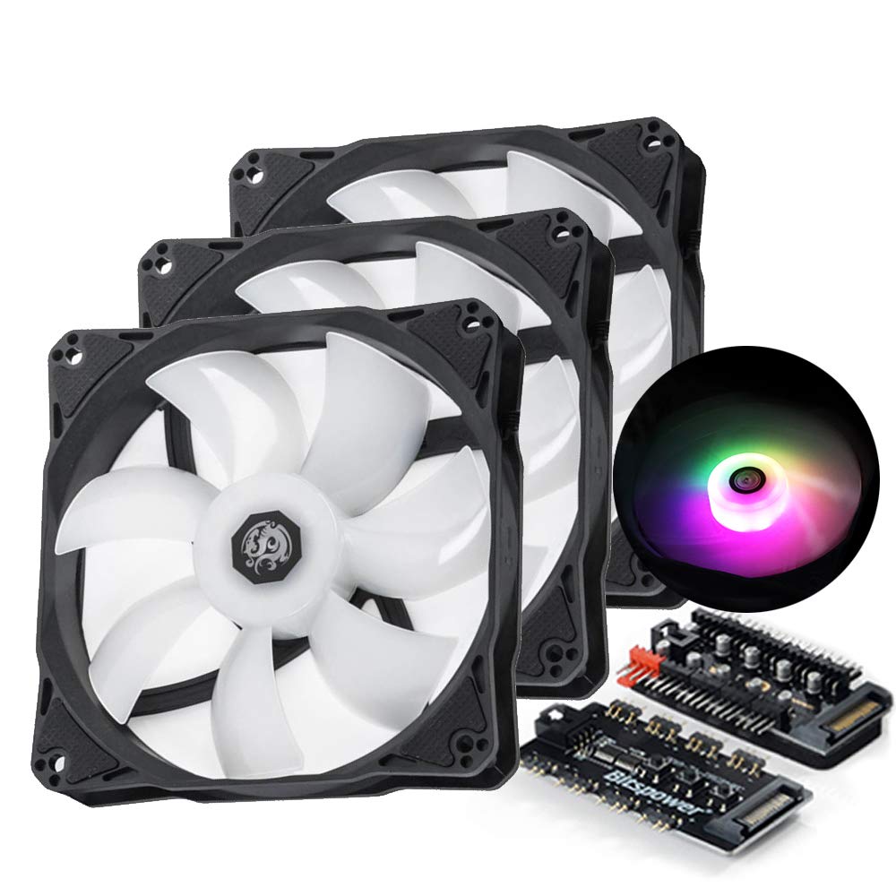 Buy Bitspower Notos 120mm Case Fan, DRGB Computer Fan PWM PC Cooling