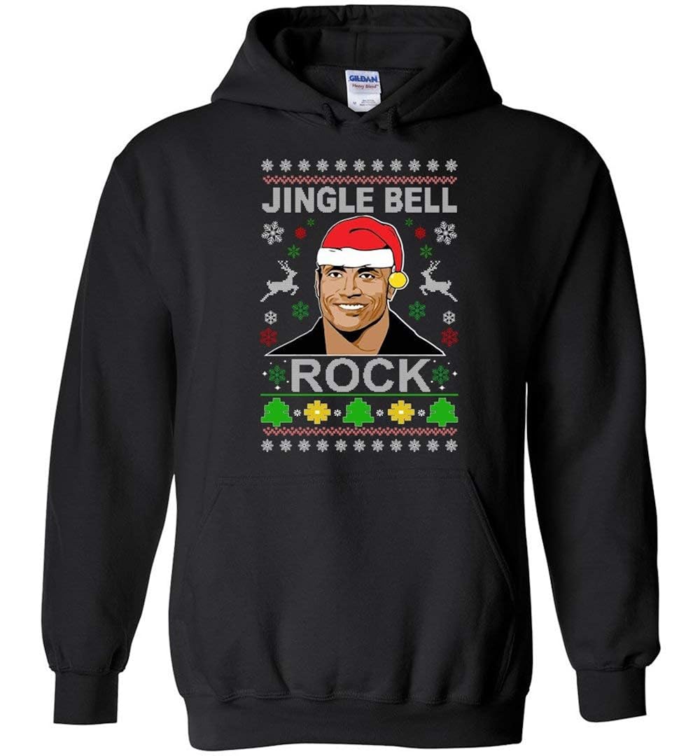 Jingle Bell Rock Ugly Christmas Sweater Hoodie Shirts | Kinihax