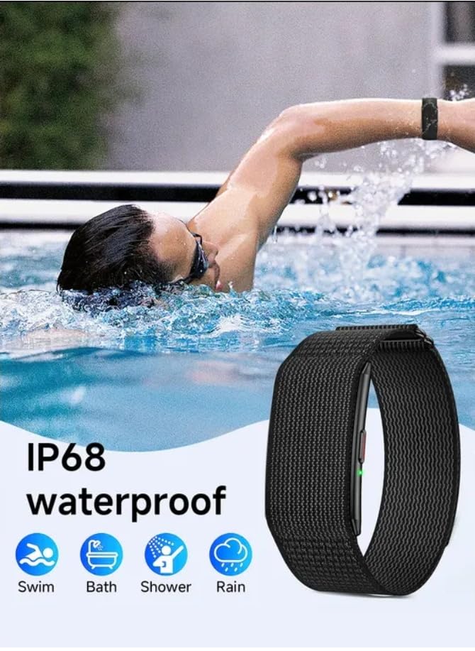 RizqMart Smart Fitness Tracker Watch for Men & Women, 24/7 Heart Rate & Sleep Monitor, 27 Sports Modes, 10-Day Battery, Waterproof Activity Tracker for Android