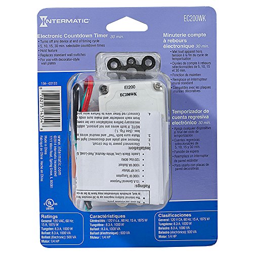 4 Intermatic+EC200WK+Minute+Countdown+Timer
