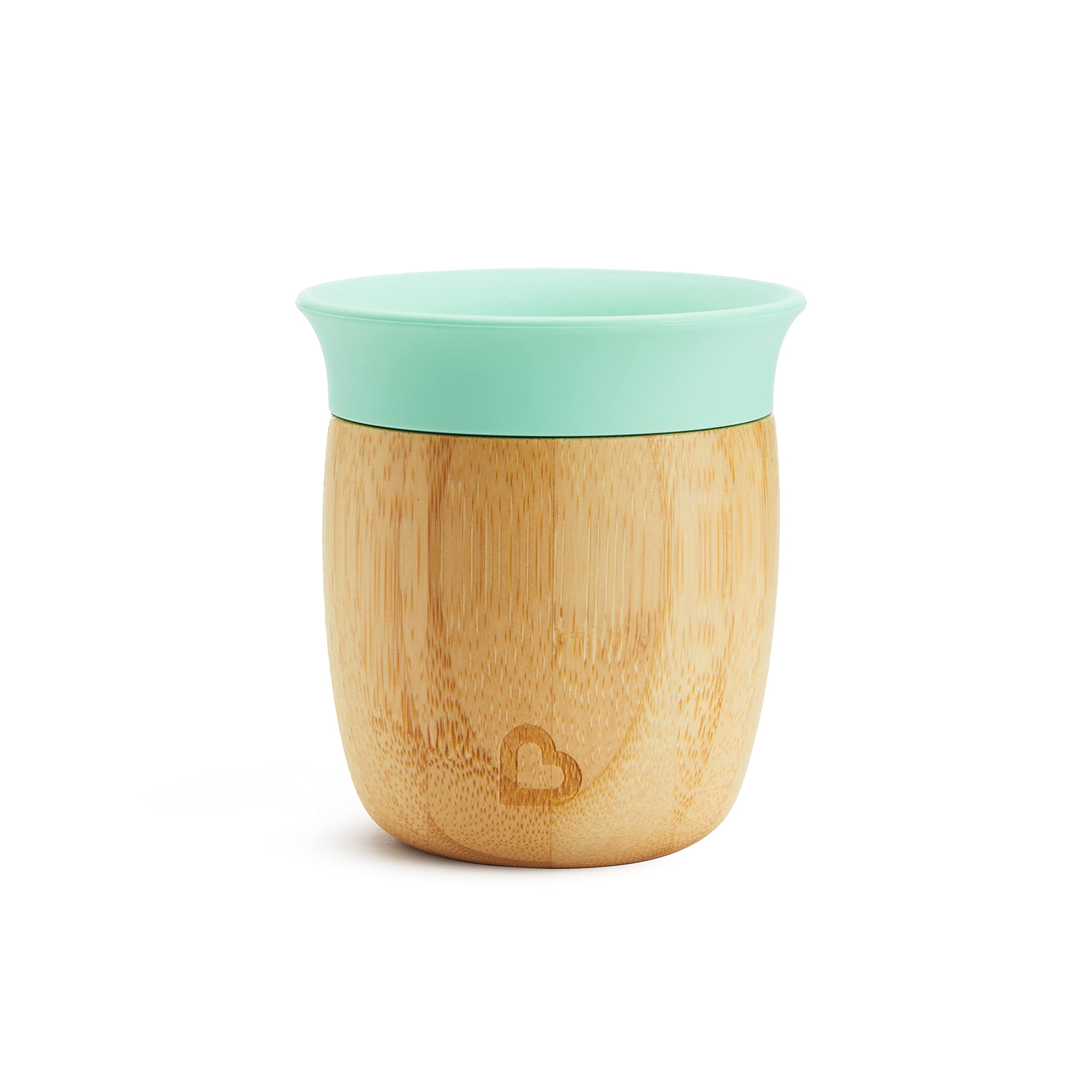 Munchkin Sippy Cup Bambou Open Cup| Baby & Toddler Drinking Cup for 6 Months & Over| Bamboo Sippy Cup| BPA Free Weaning Cup for Kids & Babies| 360 Cup Design | 5oz/150ml