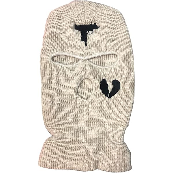 Knit Balaclava ISWMM 3-Hole Ski Mask - Woolen Knitted Balaclava For Winter Sports Windproof Ski Mask