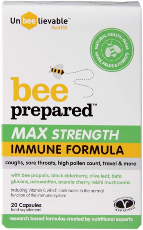 (Pack Of 6) Bee Prepared Max Strength | UNBEELIEVABLE HEALTH