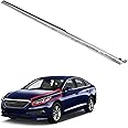 Chrome Garnish Molding Trim Front Left Replacement for Sonata 2015-2017 Replacement for 87771C1000