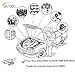 BETOOLL HW8037 Valve Cover & Gasket RIGHT & LEFT for 02-07 I35 Altima Maxima Murano 3.5L VQ35DE