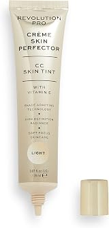 Revolution Pro CC Perfecting Skin Tint Foundation Light 26ml Shade Adapting view 2