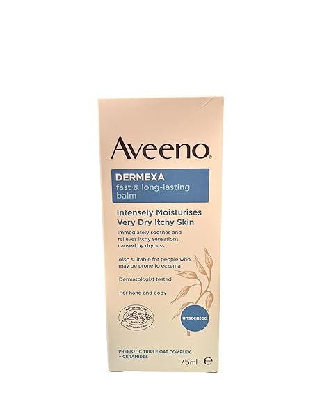 AVEENO DERMEXA FAST AND LONG LASTING BALM, INTENSELY...