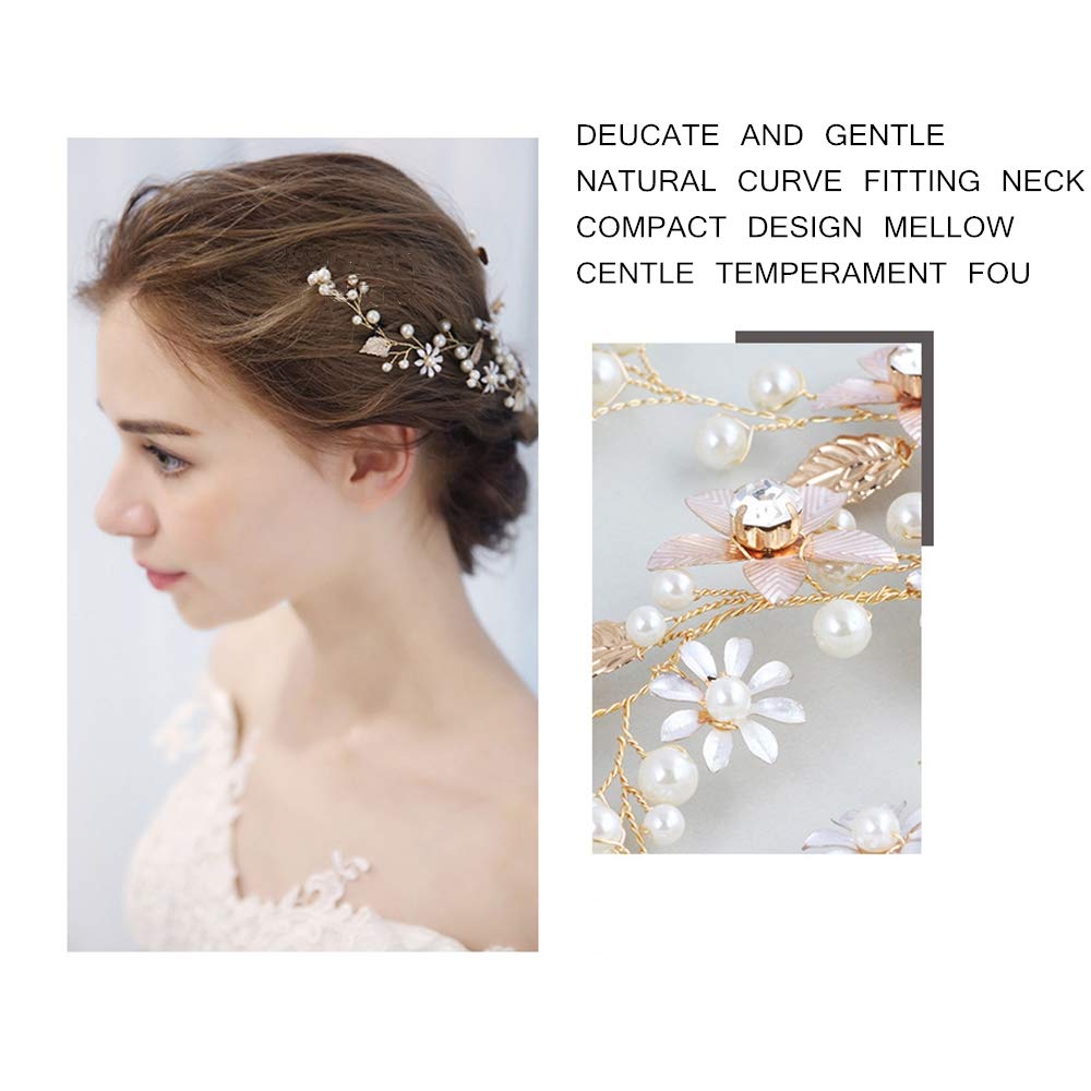 Amazon Com Bride Headdress Wedding Hairband Photo Studio