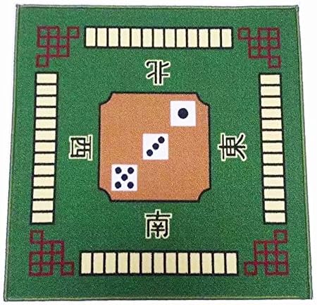 HUIPEN Anti Slip Mat for Mahjong,Reduction Noise, Rubber Foam Majiang Cover Mat fit Mahjong Poker and Kid's Indoor Game Mat