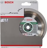 Bosch Diamond Cutting Disc Standard for Ceramic Ø110 x 22.23 x 1.6 mm view 2