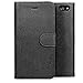 Fire Phone Case, BUDDIBOX [Wallet Case] Premium PU Leather Wallet Case with [Kickstand] Card Holder and ID Slot for Amazon Fire Phone, (Black)