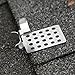 Heat Cable Roof Clip for Securing Ice Dam Heat Tape and Heat Cable to Roofs (25 Pack) (Aluminum)