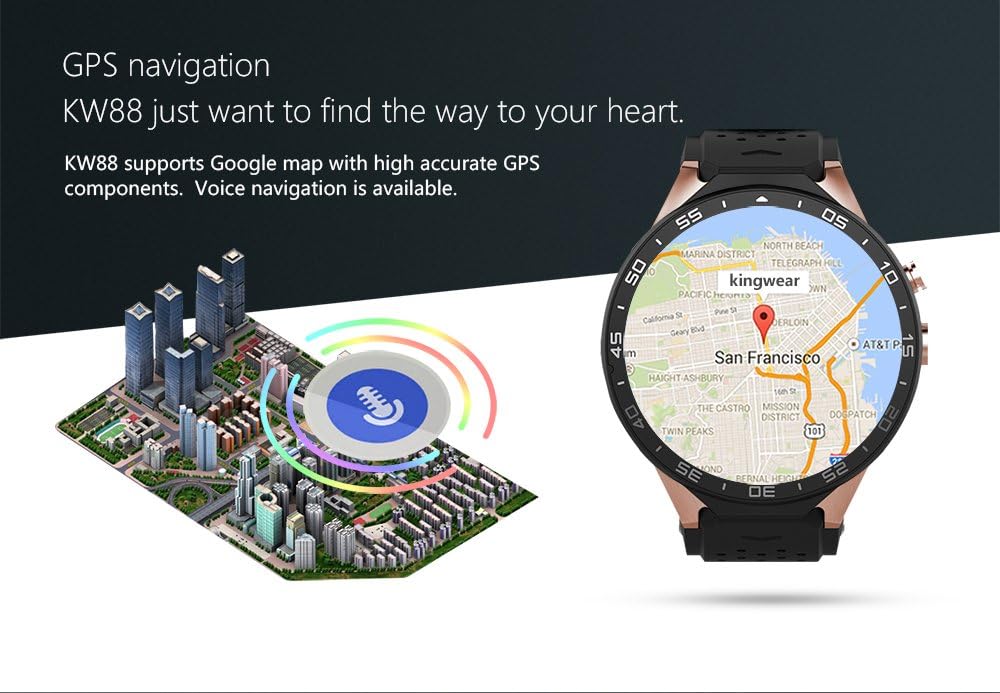 kw88 smartwatch amazon