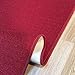 Indoor Doormat Rubber Backed, Solid Red, Non Slip, Kitchen Rugs and Mats