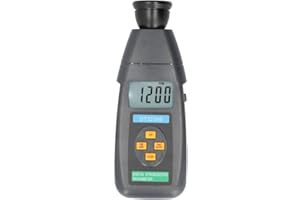 LED Digital Photoelectric,Photoelectric Tachometer Tachometer Stroboscope Non Speedometer Revolution Meter DT2239B