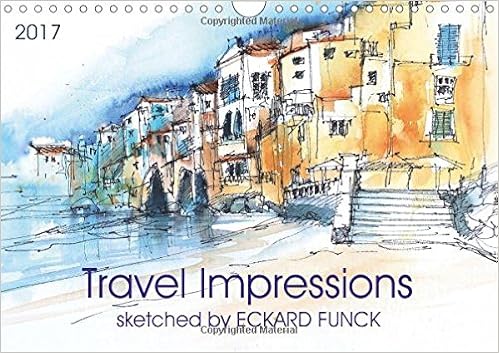 Buy Travel Impressions Sketched By Eckard Funck 17 17 Travel Sketches During My Painting Courses Calvendo Art Book Online At Low Prices In India Travel Impressions Sketched By Eckard