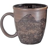 Americaware Wyoming 15 oz Sketch Art Coffee Mug