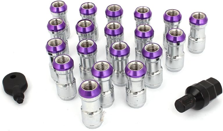 Amazon Uxcell ラグナット ナット ホイールナット 安全鍵 12mmx1 5 個入 ナット 車 バイク