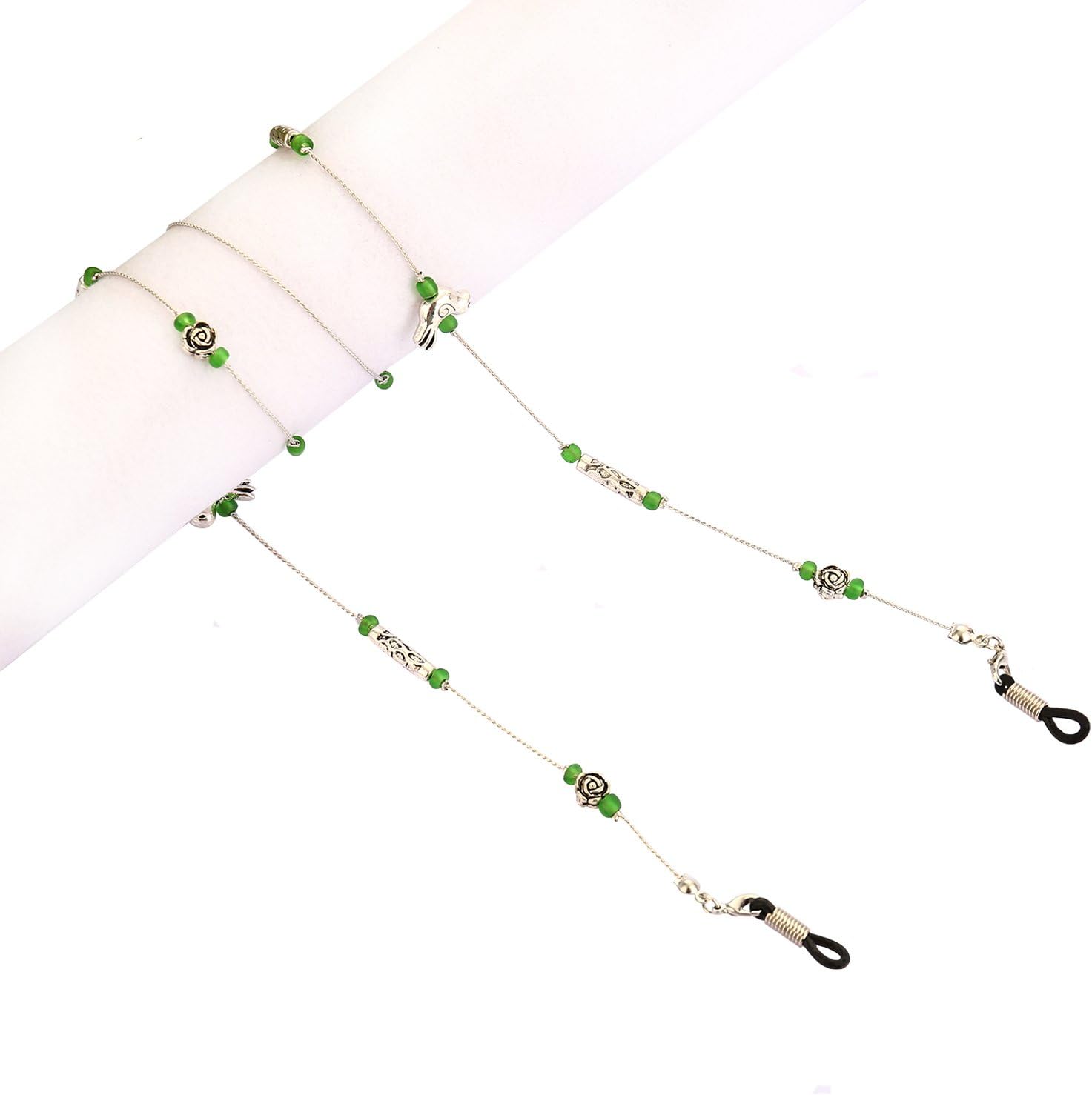 Handmade Stone Beaded Eyeglass Holder, Eyeglass Chain, Eyeglass Lanyard