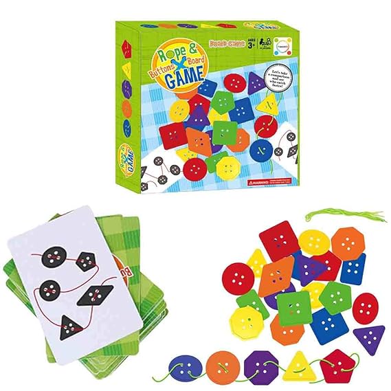 Sulifor Eltern-Kind-Interaktion, Seilknopf, Desktop-Spielzeug, Früherziehung, intellektuelles Training, Konzentrationsspiel