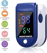 BAAQII Finger Pulse Oximeter LED Display Medical Health SpO2 Monitor view 2