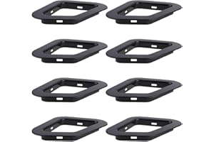 HOODANCOS 4 Sets Office Chair Plastic Buckles Black Gaming Chair Accessories Sturdy Replacement Parts for