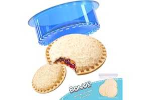 darsun Sandwich Cutter and Sealer, 5 PCS Sandwich Cutter for Kids, Decruster Sandwich Maker Press Crimper DIY Jelly Crustless Sandwich Bread Cookie Cutter for Children Boys Girls