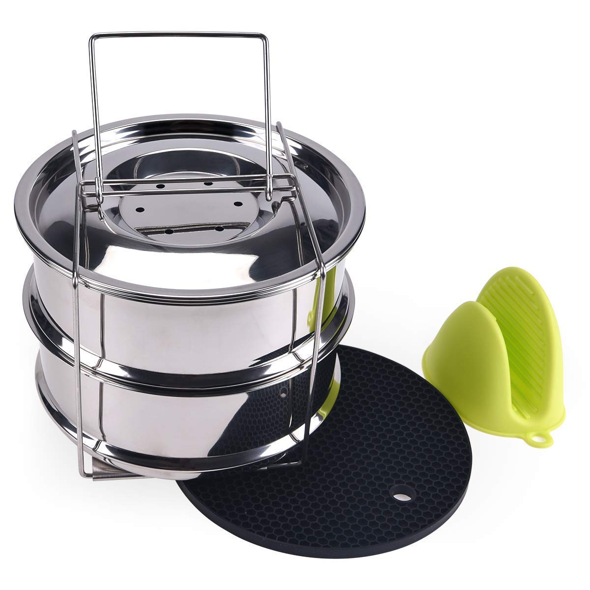 Best pressure cooker stackable inserts