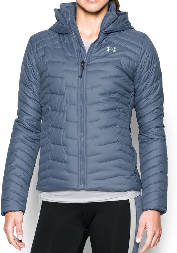 Amazon.com: Under Armour Women's UA ColdGear Hooded Jacket Aurora 