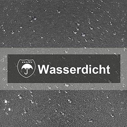 LZQ Sonnenschirm mit Handkurbel, Ø 350 cm, Marktschirm mit Kurbel, UV-Schutz UPF 40+, Gartenschirm, Terrassenschirm… – Bild 6