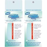 ProxySoft Periodontal Floss, 2 Packs - Dental Floss Threader, Braces Floss and Thick ProxyBrush for Daily Care of Periodontal Disease and Gum Health - Orthodontic Flossers for Braces and Teeth