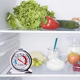 Fridge Thermometer Stainless Steel Dial Pack of 2 view 4
