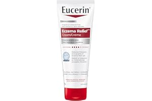 Eucerin Eczema Relief Body Cream for Eczema-Prone Skin, Face and Body, Babies and Children, Steroid-Free and Fragrance-Free, 