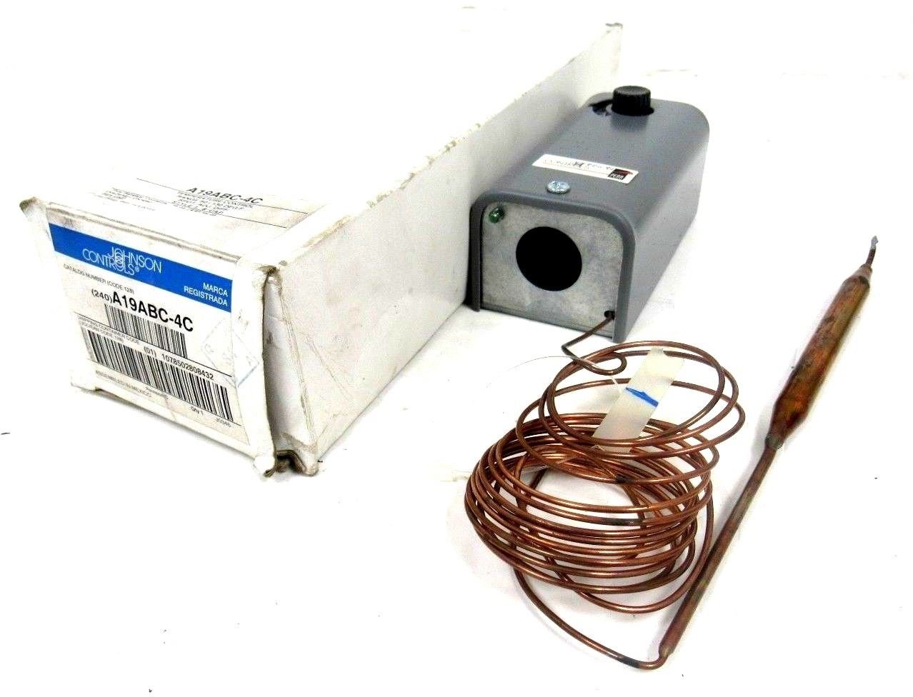 Johnson Controls A19ABC4C Controlador de temperatura A19ABC4C