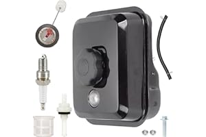 AUTOMOST 212cc Gas Tank for Predator 212cc 196cc 6.5HP 7HP for Coleman CT200U CT200U-EX BT200X KT196 for TrailMaster MB200 Mini Bike Go Kart Engine Parts