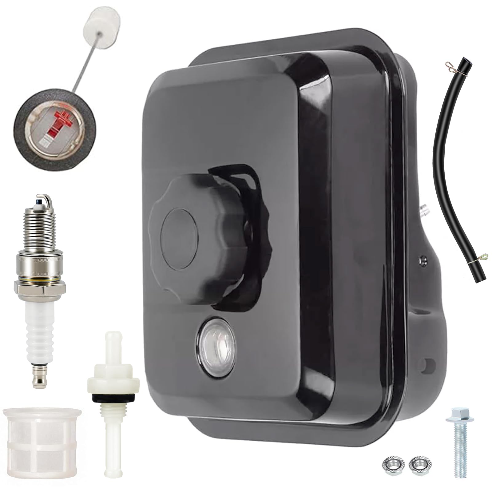 Photo 1 of 212cc Gas Tank for Predator 212cc 196cc 6.5HP 7HP for Coleman CT200U CT200U-EX BT200X KT196 for TrailMaster MB200 Mini Bike Go Kart Engine Parts