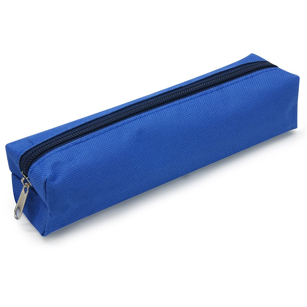 Waytex Small Rectangle Pencil Case Blue 21 x 4 x 4cm