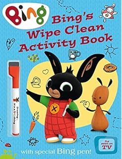 Bings Day Out Wipe Clean Activity Book Bing Amazonco - 