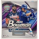 Topps 2023 Bowman Platinum Baseball Hobby Box - 20 Packs, 5 Cards Per Pack, 2 Autographed Cards, 100 Piece Set