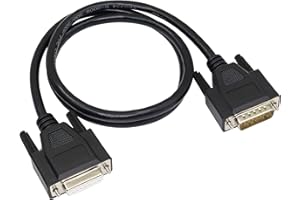 RIIEYOCA DB15 Male to Female Serial Cable, Male to Female 15 Pin Gold Plated Connecter Straight Through Cord, for Data Commun