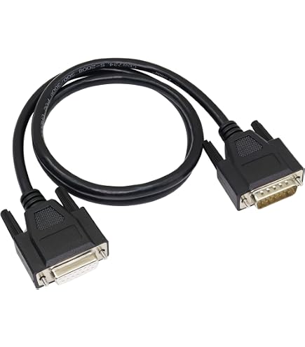 Amazon.com: Your Cable Store 10 Foot DB15 15 Pin Serial Extension