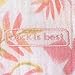 Halo 100% Cotton Muslin Sleepsack Wearable Blanket, Pink Leaves, Medium